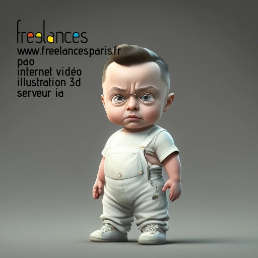 Pao mise en page internet vidéo illustration 3d serveur image IA générative AI freelance paris studio de création magazines 95KBLLO1